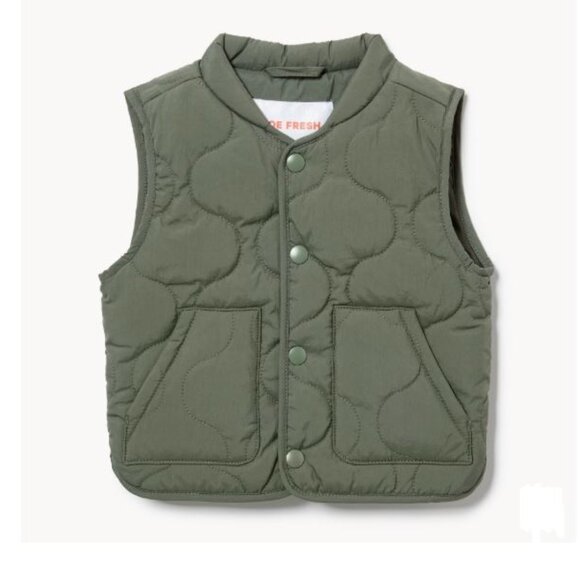 (4/$20) Joe Fresh - Baby Boys' Quilted Vest - Picture 1 of 7
